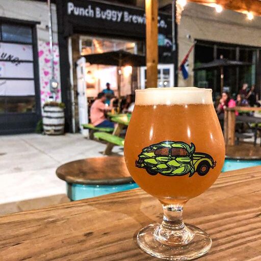 The taproom at Punch Buggy Brewing
